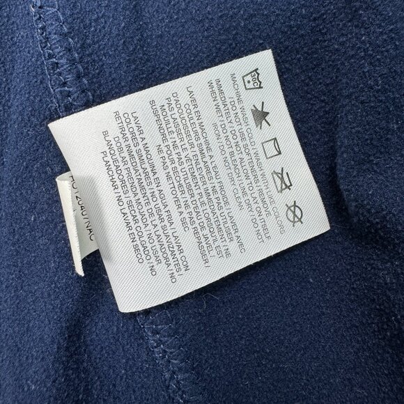Nike Dri‑FIT Full‑Zip Running Jacket Men’s L Blue/Navy Waffle Lining Reflective - Picture 9 of 10